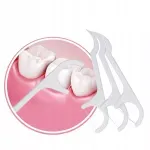 Ingrijire personala si Cosmetice - Igiena dentara - Periute de dinti clasice - Ata dentara, 50 buc, Gonga® Alb - Infinity.ro