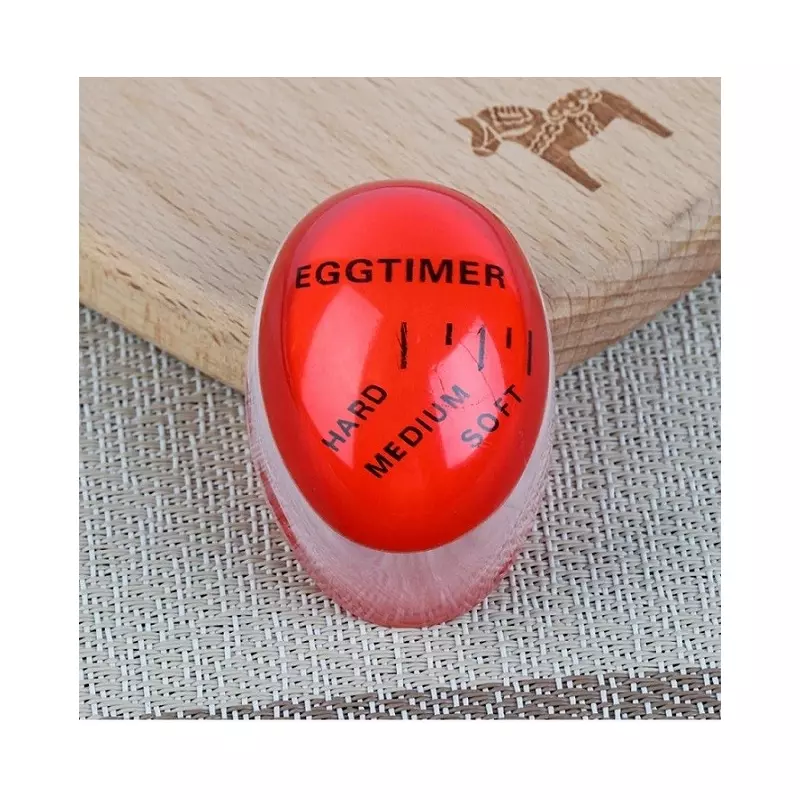 Casa si Gradina - Bucatarie si vesela - Ustensile bucatarie - Ustensile de masurat de bucatarie - Timer pentru fiert oua, Gonga® Rosu - Infinity.ro