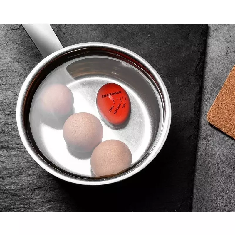 Casa si Gradina - Bucatarie si vesela - Ustensile bucatarie - Ustensile de masurat de bucatarie - Timer pentru fiert oua, Gonga® Rosu - Infinity.ro