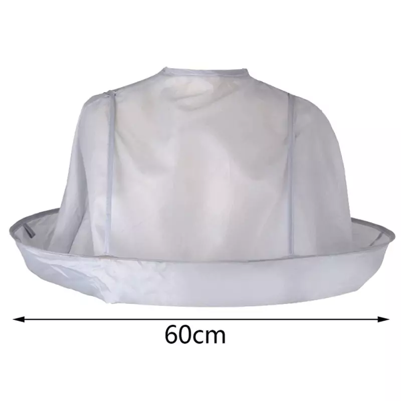 Ingrijire personala si Cosmetice - Ingrijire personala - Ingrijire par - Accesorii tuns si vopsit - Pelerina pentru frizerie cu guler, Gonga® Gri - Infinity.ro