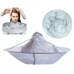 Ingrijire personala si Cosmetice - Ingrijire personala - Ingrijire par - Accesorii tuns si vopsit - Pelerina pentru frizerie cu guler, Gonga® Gri - Infinity.ro