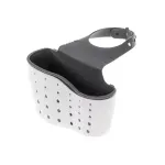 Market - Curatenie si intretinere casa - Produse bucatarie - Lavete si bureti - Suport pentru burete de vase bucatarie pentru chiuveta, curea reglabila din silicon, Gonga® Gri - Infinity.ro