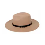 Fashion, accesorii si bijuterii - Femei - Accesorii femei - Caciuli si palarii femei - Palarie clasica dama, Gonga® Bej - Infinity.ro