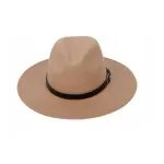 Fashion, accesorii si bijuterii - Femei - Accesorii femei - Caciuli si palarii femei - Palarie clasica dama, Gonga® Bej - Infinity.ro