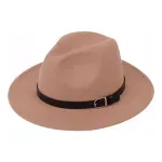 Fashion, accesorii si bijuterii - Femei - Accesorii femei - Caciuli si palarii femei - Palarie clasica dama, Gonga® Bej - Infinity.ro