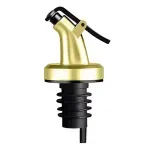 Casa si Gradina - Bucatarie si vesela - Accesorii bar - Tirbusoane si dopuri - Picurator pentru sticle, cu capac, Gonga® Negru - Infinity.ro