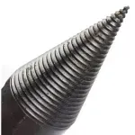 Casa si Gradina - Constructii - Scule de mana si unelte - Accesorii scule de mana - Burghiu conic pentru despicarea lemnului, Gonga® Negru - Infinity.ro