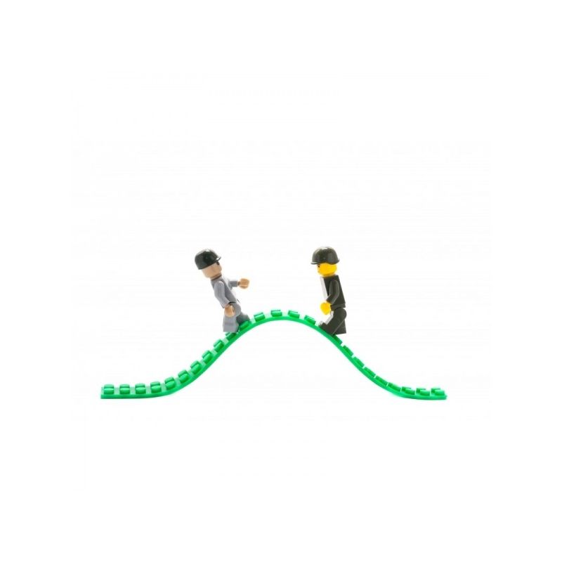 Jucarii, Copii si Bebe - Jucarii si jocuri - Seturi de constructie si cuburi - Seturi de constructie - Banda adeziva de constructie pentru lego, verde, VIVO, EFG1079 - Infinity.ro