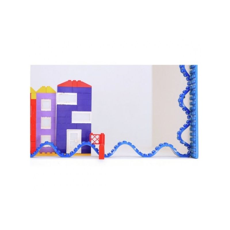 Jucarii, Copii si Bebe - Jucarii si jocuri - Seturi de constructie si cuburi - Seturi de constructie - Banda adeziva de constructie pentru lego, verde, VIVO, EFG1079 - Infinity.ro