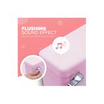 Jucarii, Copii si Bebe - Igiena si ingrijire - Baia bebelusului - Olite si reductoare WC - Olita educationala cu sunete, roz, 406029 - Infinity.ro