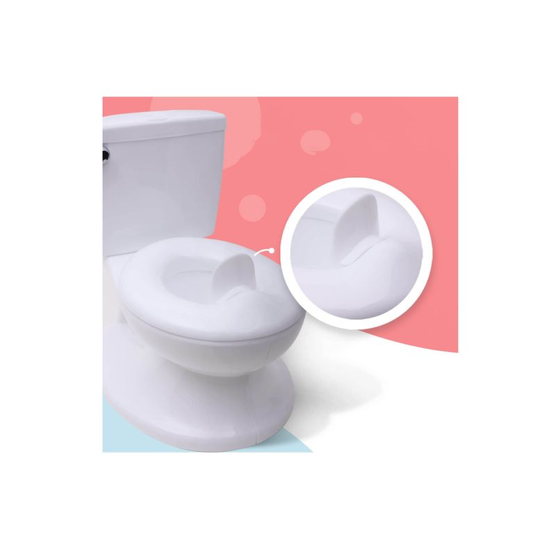 Jucarii, Copii si Bebe - Igiena si ingrijire - Baia bebelusului - Olite si reductoare WC - Olita educationala cu sunete, alb, 407774 - Infinity.ro