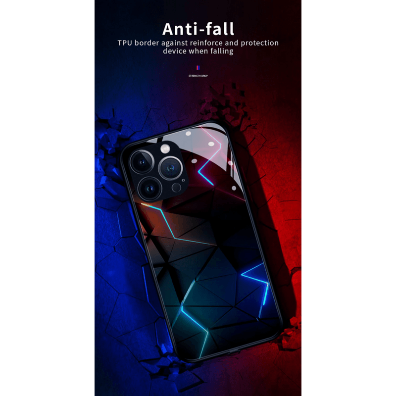 Laptop, Telefoane si Tablete - Telefoane mobile si accesorii - Accesorii Telefoane - Huse telefoane - Husa telefon luminoasa pentru Iphone 14 Pro, activata prin sunet, rezistenta la zgarieturi, praf, socuri si apa - Infinity.ro