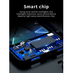 Laptop, Telefoane si Tablete - Telefoane mobile si accesorii - Accesorii Telefoane - Huse telefoane - Husa telefon luminoasa pentru Iphone 14 Pro, activata prin sunet, rezistenta la zgarieturi, praf, socuri si apa - Infinity.ro