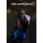 Laptop, Telefoane si Tablete - Telefoane mobile si accesorii - Accesorii Telefoane - Huse telefoane - Husa telefon luminoasa pentru Iphone 14 Pro, activata prin sunet, rezistenta la zgarieturi, praf, socuri si apa - Infinity.ro