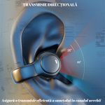 TV, Audio-Video si Foto - Portabile audio - Casti audio - Casti Bluetooth 5.4 fara fir unisex,  cu afisaj digital, sunet de inalta calitate, sincronizare imagine-sonora, rezistente la apa - Infinity.ro