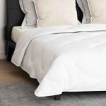 Casa si Gradina - Textile si covoare - Pături și cuverturi - Pături - Patura cu perne Argyle, 3 pcs, Alb, 240 x 220 cm, Microfibra - Infinity.ro