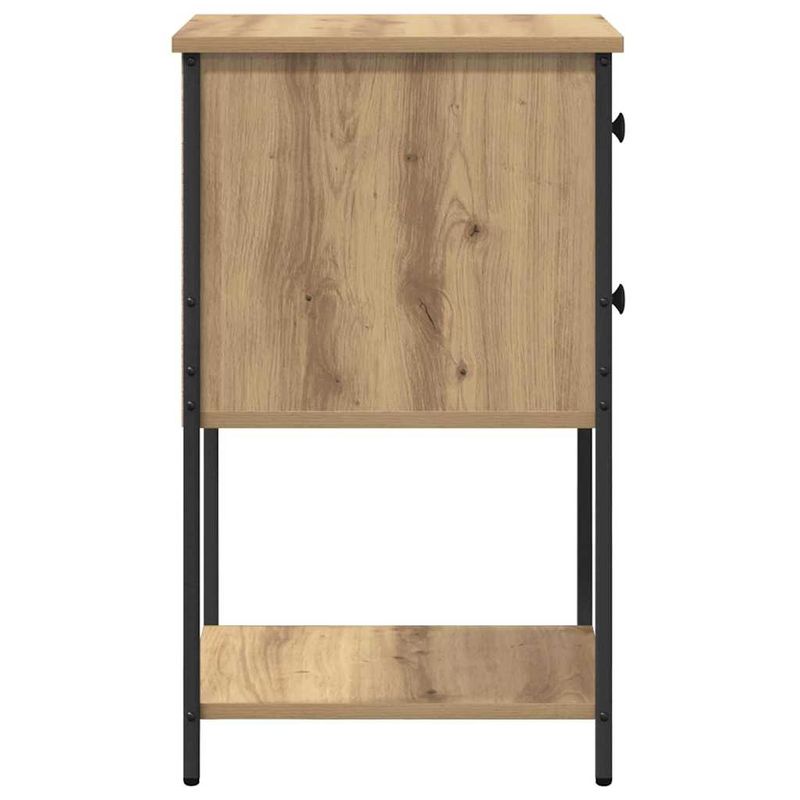 Casa si Gradina - Mobilier - Comode si corpuri - Noptiere - Noptiera cu sertar stejar artizanal 32 x 42 x 70 cm - Infinity.ro