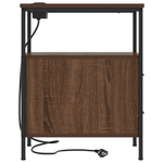 Casa si Gradina - Mobilier - Comode si corpuri - Noptiere - Noptiera stejar brun 30 x 48 x 61 cm Lemn compozit - Infinity.ro