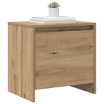 Casa si Gradina - Mobilier - Comode si corpuri - Noptiere - Noptiera stejar artizanal 45 x 34 x 44.5 cm - Infinity.ro