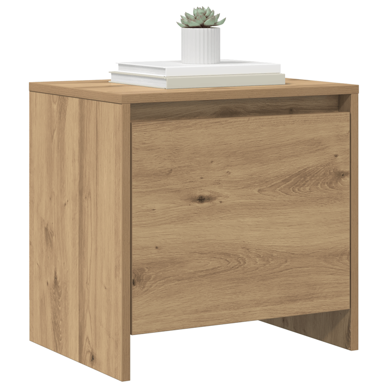 Casa si Gradina - Mobilier - Comode si corpuri - Noptiere - Noptiera stejar artizanal 45 x 34 x 44.5 cm - Infinity.ro