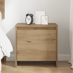 Casa si Gradina - Mobilier - Comode si corpuri - Noptiere - Noptiera stejar artizanal 45 x 34 x 44.5 cm - Infinity.ro