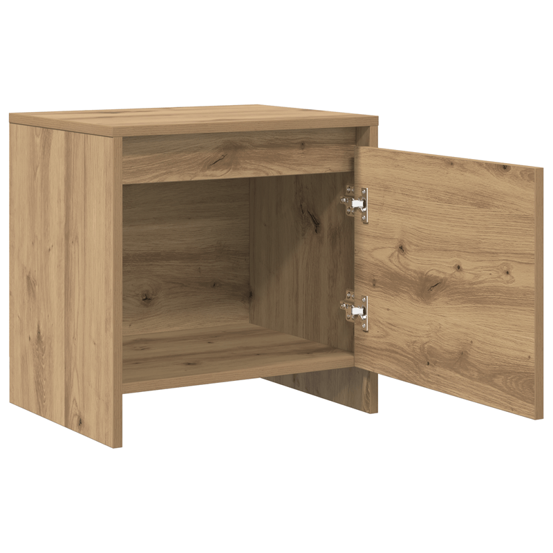Casa si Gradina - Mobilier - Comode si corpuri - Noptiere - Noptiera stejar artizanal 45 x 34 x 44.5 cm - Infinity.ro