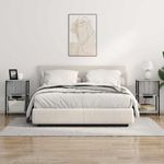 Casa si Gradina - Mobilier - Comode si corpuri - Noptiere - Noptiera sonoma gri 38 x 31 x 61 cm Lemn compozit - Infinity.ro
