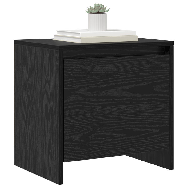 Casa si Gradina - Mobilier - Comode si corpuri - Noptiere - Noptiera stejar negru 45 x 34 x 44.5 cm Lemn compozit - Infinity.ro