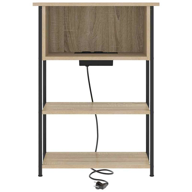 Casa si Gradina - Mobilier - Comode si corpuri - Noptiere - Noptiera stejar sonoma 55 x 31 x 76 cm Lemn compozit - Infinity.ro