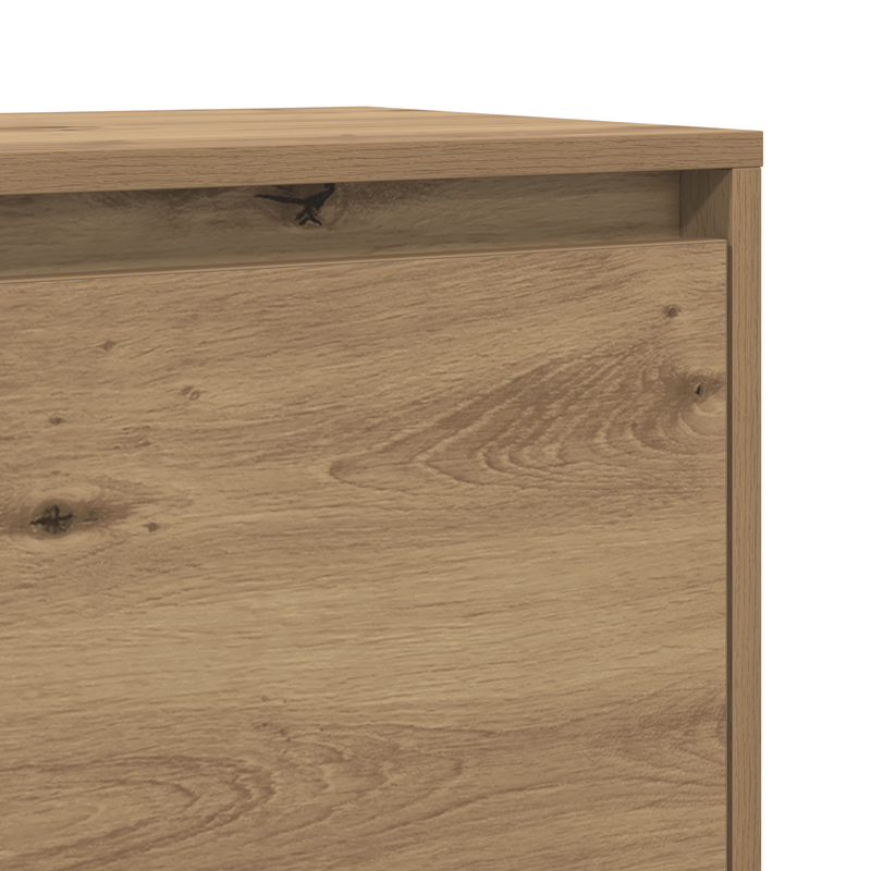 Casa si Gradina - Mobilier - Comode si corpuri - Noptiere - Noptiera stejar artizanal 45 x 34 x 44.5 cm - Infinity.ro