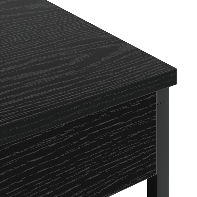 Casa si Gradina - Mobilier - Comode si corpuri - Noptiere - Noptiera stejar negru 41 x 31 x 51 cm Lemn compozit - Infinity.ro