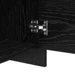 Casa si Gradina - Mobilier - Comode si corpuri - Noptiere - Noptiera stejar negru 45 x 34 x 44.5 cm Lemn compozit - Infinity.ro