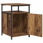 Casa si Gradina - Mobilier - Comode si corpuri - Noptiere - Noptiera 2 pcs Lemn vechi Lemn compozit - Infinity.ro