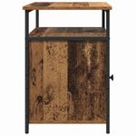 Casa si Gradina - Mobilier - Comode si corpuri - Noptiere - Noptiera 2 pcs Lemn vechi Lemn compozit - Infinity.ro
