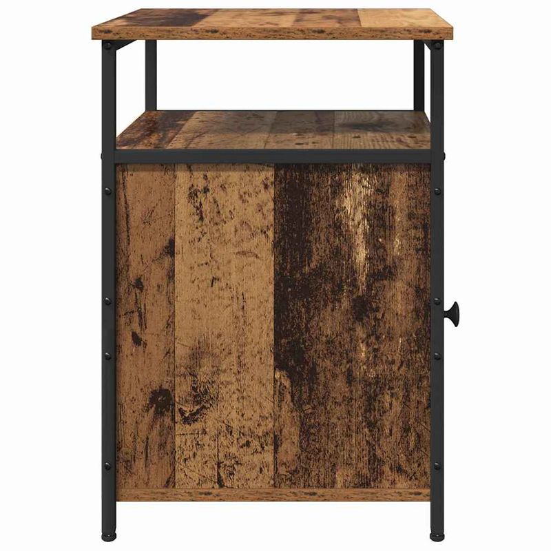 Casa si Gradina - Mobilier - Comode si corpuri - Noptiere - Noptiera 2 pcs Lemn vechi Lemn compozit - Infinity.ro