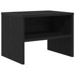 Casa si Gradina - Mobilier - Comode si corpuri - Noptiere - Noptiera stejar negru 40 x 30 x 30 cm Lemn compozit - Infinity.ro