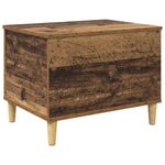 Casa si Gradina - Mobilier - Mese si birouri - Masute de cafea - Noptiera Lemn vechi 60 x 44.5 x 45 cm Lemn compozit - Infinity.ro