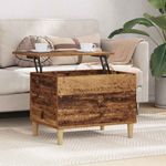 Casa si Gradina - Mobilier - Mese si birouri - Masute de cafea - Noptiera Lemn vechi 60 x 44.5 x 45 cm Lemn compozit - Infinity.ro