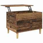 Casa si Gradina - Mobilier - Mese si birouri - Masute de cafea - Noptiera Lemn vechi 60 x 44.5 x 45 cm Lemn compozit - Infinity.ro
