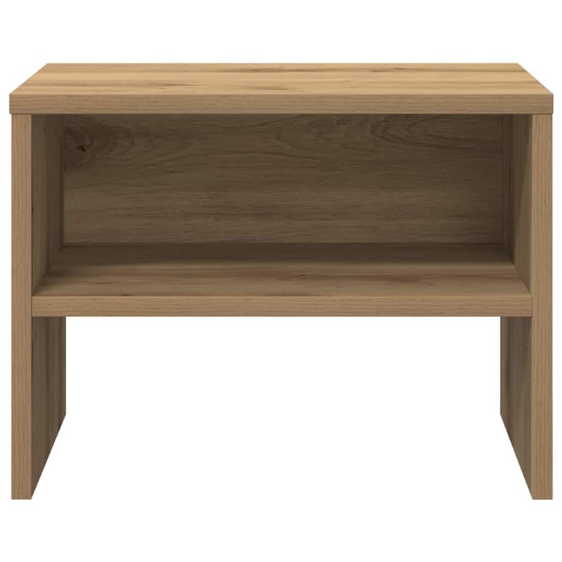 Casa si Gradina - Mobilier - Comode si corpuri - Noptiere - Noptiera 2 pcs stejar artizanal 40 x 30 x 30 cm - Infinity.ro