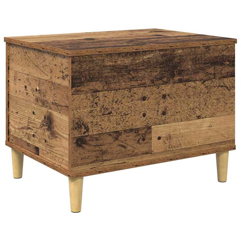Casa si Gradina - Mobilier - Mese si birouri - Masute de cafea - Noptiera Lemn vechi 60 x 44.5 x 45 cm Lemn compozit - Infinity.ro