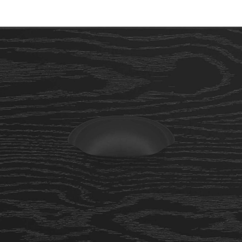 Casa si Gradina - Mobilier - Mese si birouri - Mese living - Noptiera stejar negru 50 x 50 x 60 cm Lemn compozit - Infinity.ro