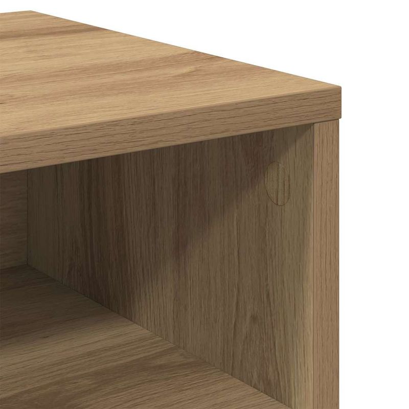 Casa si Gradina - Mobilier - Comode si corpuri - Noptiere - Noptiera stejar artizanal 40 x 30 x 30 cm Lemn compozit - Infinity.ro