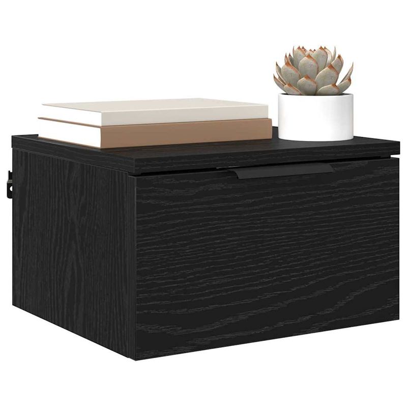 Casa si Gradina - Mobilier - Comode si corpuri - Noptiere - Noptiera cu sertar 2 pcs stejar negru 34 x 30 x 20 cm - Infinity.ro