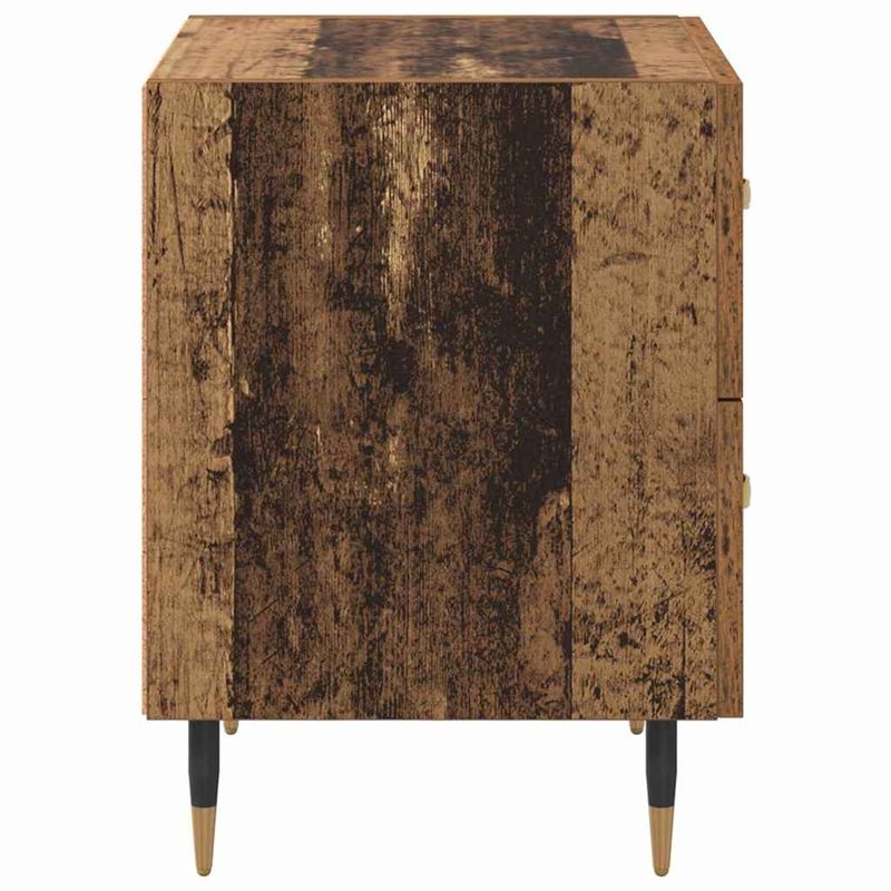 Casa si Gradina - Mobilier - Comode si corpuri - Noptiere - Noptiera cu sertar 2 pcs Lemn vechi 40 x 35 x 47.5 cm - Infinity.ro