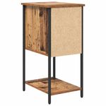 Casa si Gradina - Mobilier - Comode si corpuri - Noptiere - Noptiera cu sertar Lemn vechi 32 x 42 x 70 cm - Infinity.ro