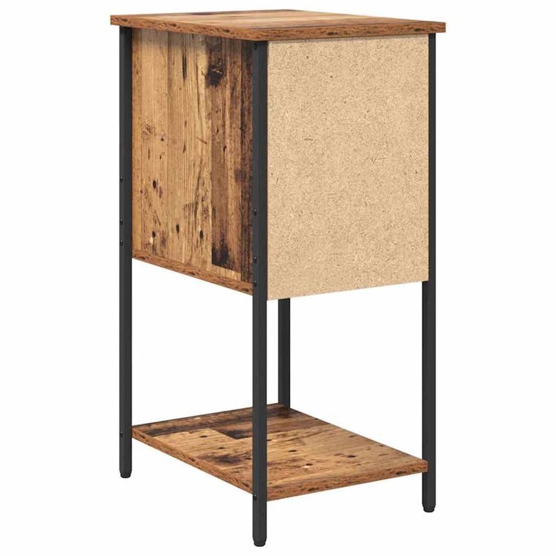 Casa si Gradina - Mobilier - Comode si corpuri - Noptiere - Noptiera cu sertar Lemn vechi 32 x 42 x 70 cm - Infinity.ro