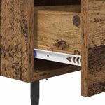 Casa si Gradina - Mobilier - Comode si corpuri - Noptiere - Noptiera cu sertar 2 pcs Lemn vechi 40 x 35 x 47.5 cm - Infinity.ro