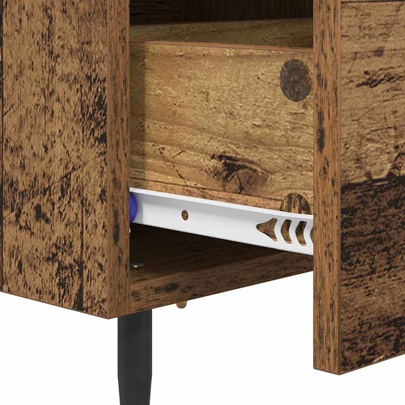 Casa si Gradina - Mobilier - Comode si corpuri - Noptiere - Noptiera cu sertar 2 pcs Lemn vechi 40 x 35 x 47.5 cm - Infinity.ro