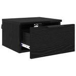 Casa si Gradina - Mobilier - Comode si corpuri - Noptiere - Noptiera stejar negru 34 x 30 x 20 cm Lemn compozit - Infinity.ro